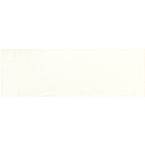 Glossy ceramic tile, Milk 20x60 cm - Smooth, Dom Ceramiche