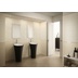 Glossy ceramic tile, Milk 25x75 cm - Resort, Dom Ceramiche