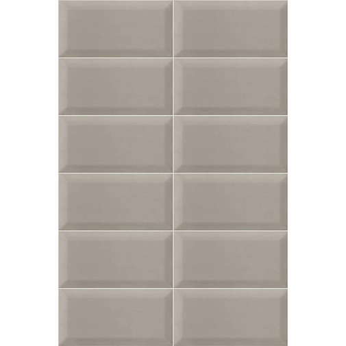 Glossy diamond-effect wall tile, Pearl, 10x20 cm - Bissel, Mainzu