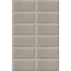 Glossy diamond-effect wall tile, Pearl, 10x20 cm - Bissel, Mainzu