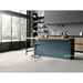 Glossy solid color wall tile, Lead Grey, 10x60 cm - Smooth, Dom Ceramiche