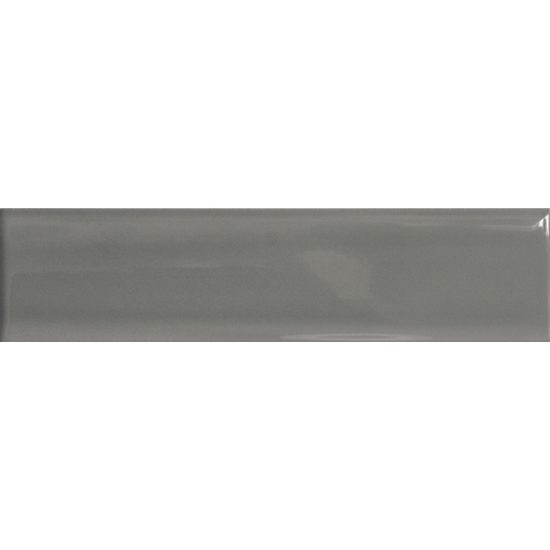 Glossy wall effect tile 7,3x30cm Shadebrick Gray - Shadebox, Ceramica Sant'Agostino