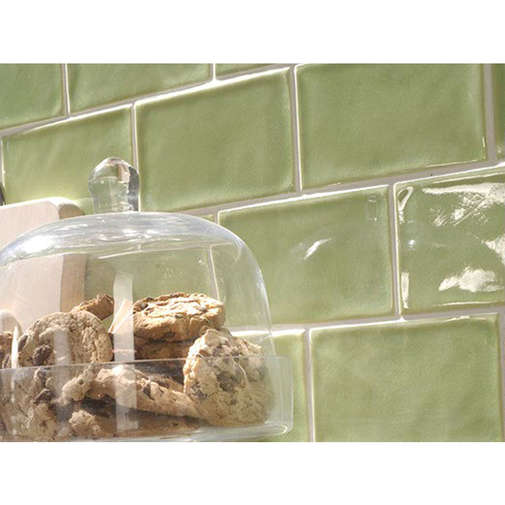 Glossy wall tile 10x30 Erba Chiara - Kraklè, Tonalite