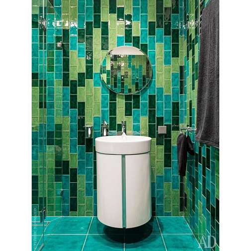 Glossy wall tile 10x30 Erba Chiara - Kraklè, Tonalite