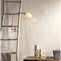 Glossy wall tile 10x30 Ivory - Kraklè, Tonalite