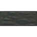 Glossy wavy effect wall tile, black Smoke, 20x50 cm - Aria, Dom Ceramiche