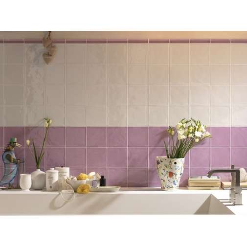 Glänzende Wandfliese 10x30 Glicine - Kraklè, Tonalite