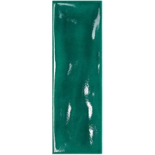 Glänzende Wandfliese 10x30 Verdone - Kraklè, Tonalite