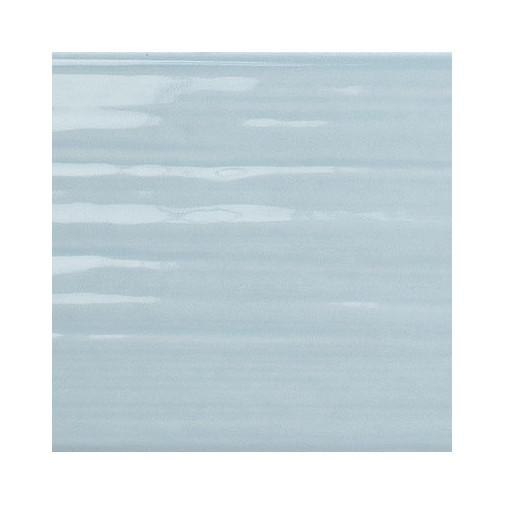 Glänzende Wandfliese, Streifeneffekt, 10x40 Celeste - Paintboard, Tonalite