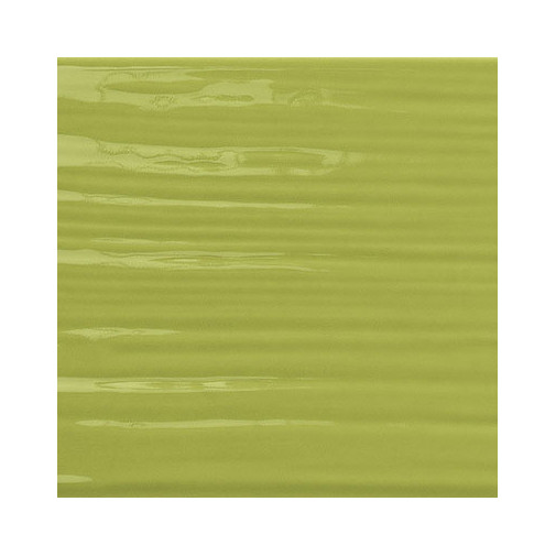 Glänzendes Feinsteinzeug mit Streifeneffekt, 10x40 Grün - Paintboard, Tonalite