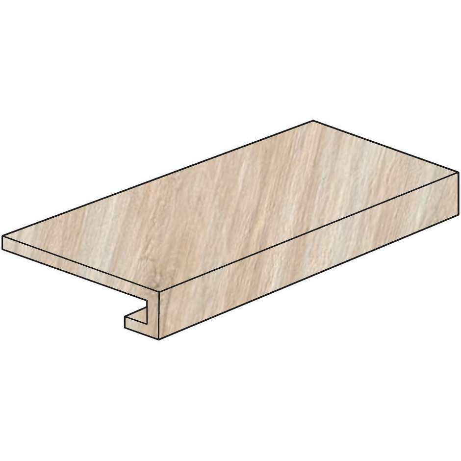 Grano porcelain stoneware wood effect step 33x120cm - Tavolato, Casalgrande Padana