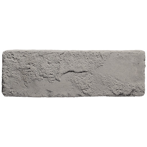 Graue rekonstruierte Steinwandverkleidung 21,5x6,5 cm - Manhattan, Boxer