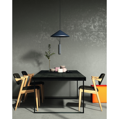Graues modernes Feinsteinzeug mit Harzeffekt 60x60 cm - Resin, Casalgrande Padana