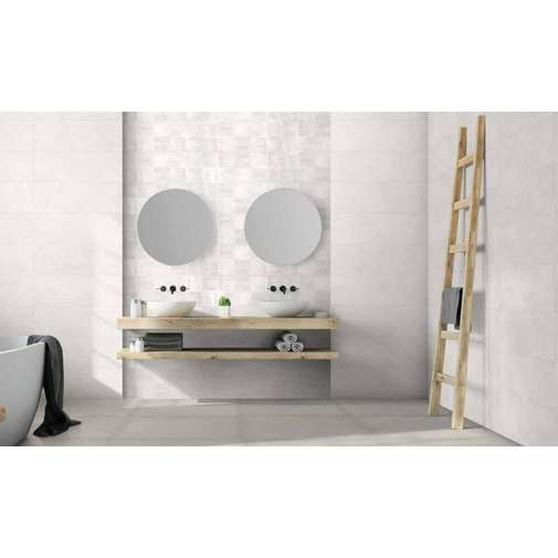 Gray concrete effect wall tile 25x70 - Manhattan, Ceramica Euro