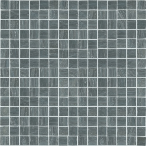 Gray glass mosaic 20.02, with installation kit - Smalto, Bisazza