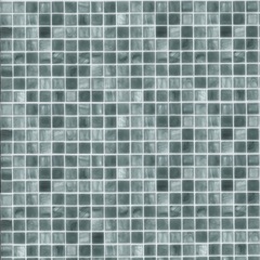 Gray glass mosaic, tesserae 1.5x1.5 cm, OP 15.34 - Opera, Bisazza