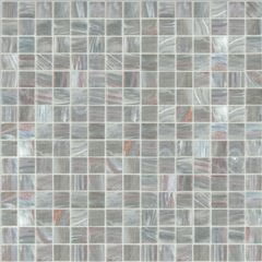 Gray glass paste mosaic 20.37 with installation kit - Gemme, Bisazza