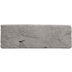 Gray reconstructed stone wall effect cladding 21,5x6,5 cm - Manhattan, Boxer