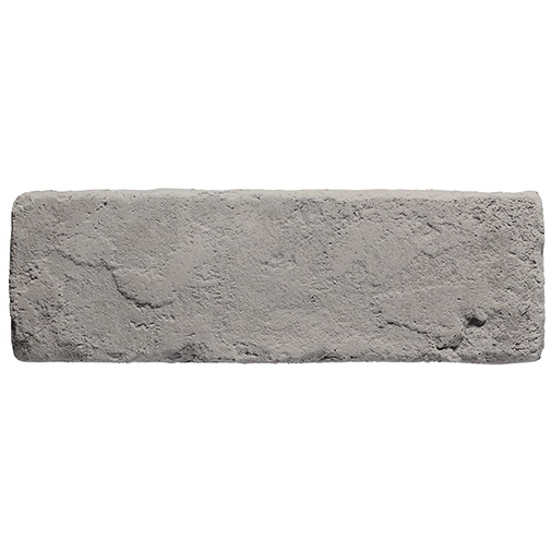 Gray reconstructed stone wall effect cladding 21,5x6,5 cm - Manhattan, Boxer