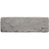 Gray reconstructed stone wall effect cladding 21,5x6,5 cm - Manhattan, Boxer