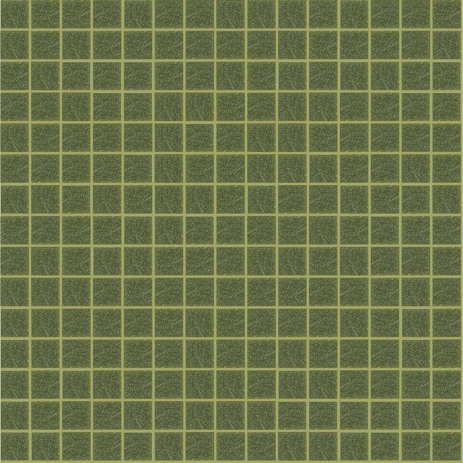 Green glass mosaic 20.27, with installation kit - Vetricolor 20, Bisazza