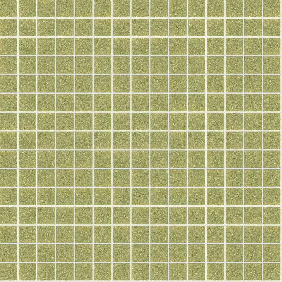 Green glass mosaic 20.29, with installation kit - Vetricolor 20, Bisazza