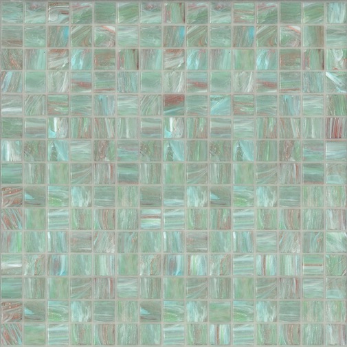 Green glass paste mosaic 20.35 - Gems, Bisazza