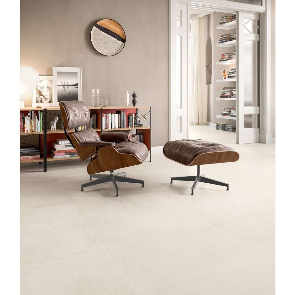 Gres effetto argilla chiaro, Light 90x90 cm - Ritual, Ceramica Sant'Agostino