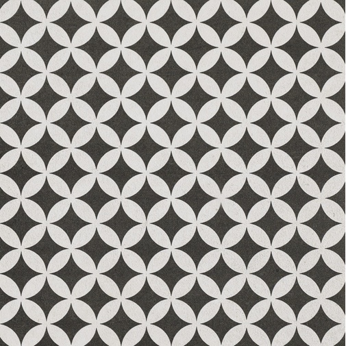 Gres effetto cementina decoro grigio 25x25 Geo - Comfort C, Dom Ceramiche