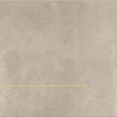 Gres effetto cemento Fango con inserti acciaio, 60x60 Lines 2/B, Ceramica Bardelli
