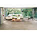 Gres effetto cemento polveroso semilucido, rettificato, Greige 90x90 - Uptown, Dom Ceramiche, grigio beige