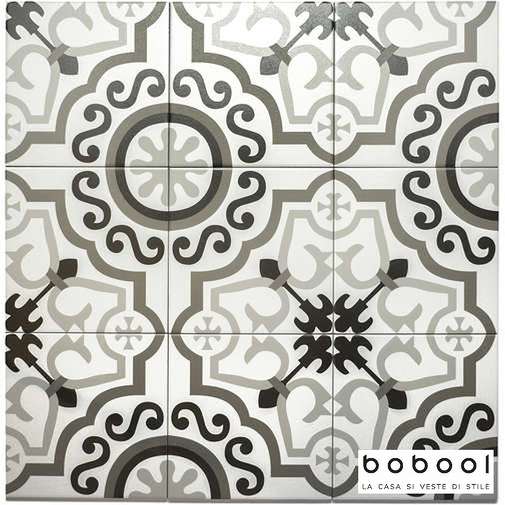 Gres porcellanato 20x20 effetto cementina Vintage Grey 16 sp 8,5mm - Boxer