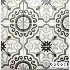 Gres porcellanato 20x20 effetto cementina Vintage Grey 16 sp 8,5mm - Boxer