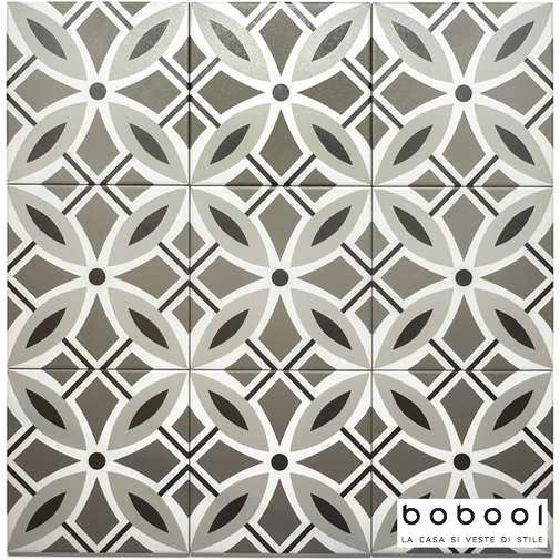 Gres porcellanato 20x20 effetto cementina Vintage Grey 18 sp 8,5mm - Boxer