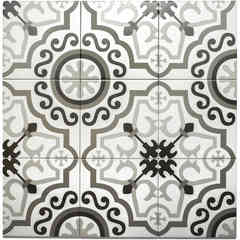 Gres porcellanato 20x20 effetto cementina Vintage Grey Nr. 16 di Boxer