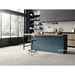 Gres porcellanato effetto cemento, 29,6x59,5 cm White - Uptown, Dom Ceramiche