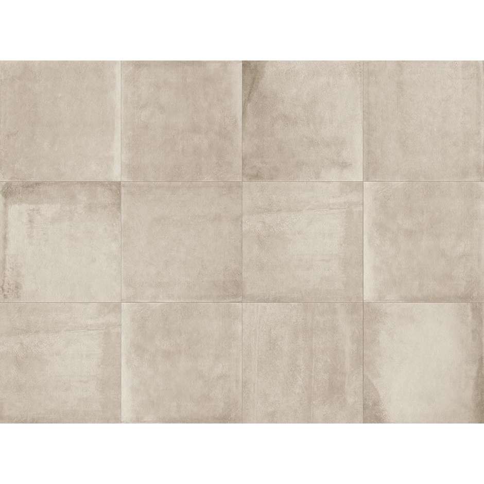 Gres porcellanato effetto cemento Beige 60x60 cm - Entropia, Dom Ceramiche