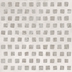 Gres porcellanato effetto cemento con inserti marmo, Gem White 60x60 cm - Set, Ceramica Sant'Agostino