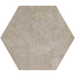 Gres porcellanato effetto cemento, esagonale, 21x18,2 cm, Taupe Back - Icon, Unicom Starker