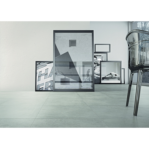 Gres porcellanato effetto cemento rasato Grigio 75,5x75,5cm - Cemento, Casalgrande Padana