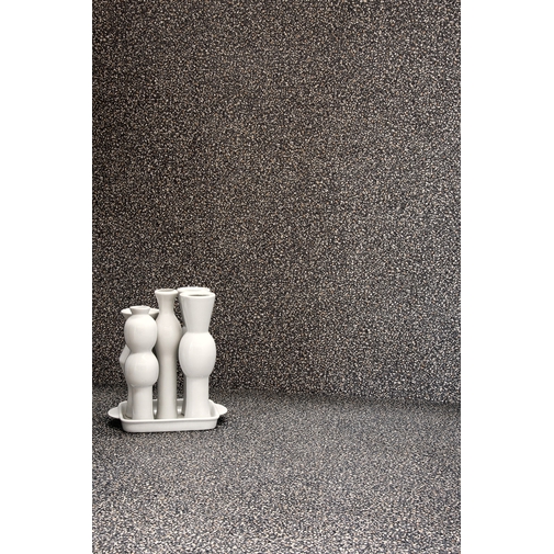 Gres porcellanato effetto graniglia di marmo opaco, Dark 120x120 cm - Newdecò, Ceramica Sant'Agostino