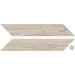 Gres porcellanato effetto legno a spina Francese (spina 45°), Chevron Wood Sand, 9,4x49 cm - Shade, Ceramica Sant'Agostino