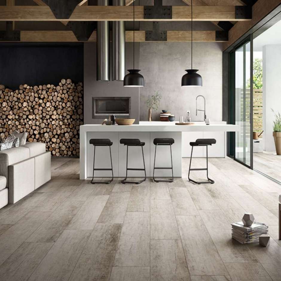 Gres Porcellanato effetto legno chiaro, 20x180 cm, Alpe - Cadore, Cotto d'Este