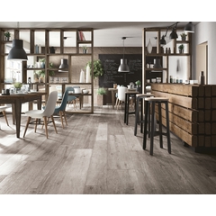 Gres Porcellanato effetto legno grigio, 20x180 cm, Malga - Cadore, Cotto d'Este