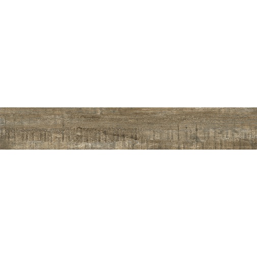 Gres porcellanato effetto legno invecchiato marrone 16,4x99,8 cm, Brown - Barnwood, Dom Ceramiche