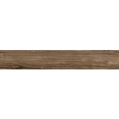 Gres porcellanato effetto legno naturale noce, 16,4x99,8 cm, Nut - Logwood, Dom Ceramiche