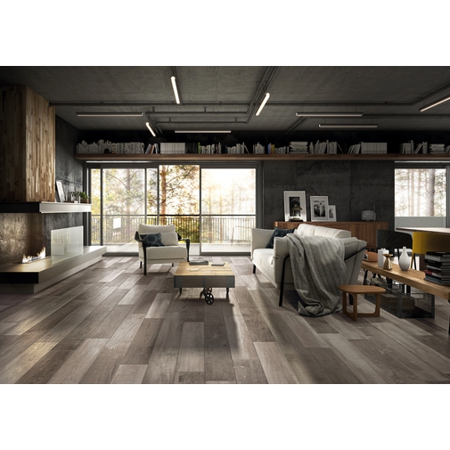 Gres porcellanato effetto legno rustico Creek 20x120 cm - Country, Blustyle