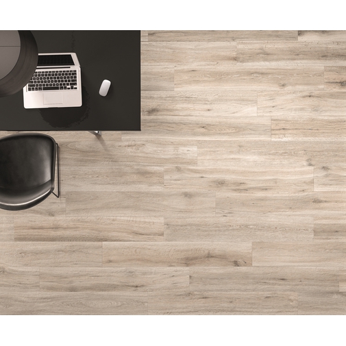 Gres porcellanato effetto legno, White 30x120 cm - Barkwood, Ceramica Sant'Agostino