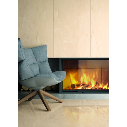 Gres porcellanato effetto marmo lucido rettificato, Rosato 59x59 cm - Marmoker, Casalgrande Padana