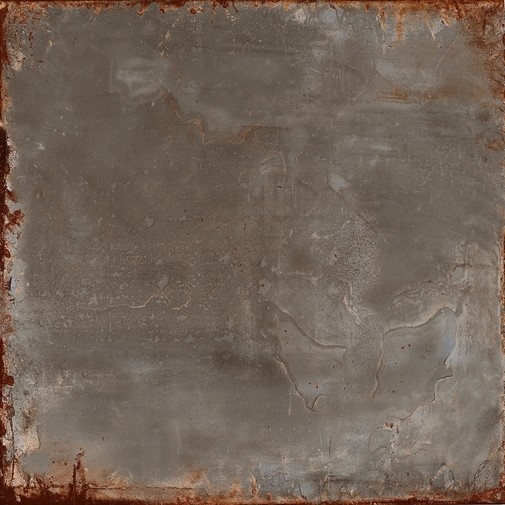 Ceramica Sant Agostino Gres Porcellanato Effetto Metallo Ossidato Color Ferro Iron 20x20 Cm Oxidart Ceramica Sant Agostino
